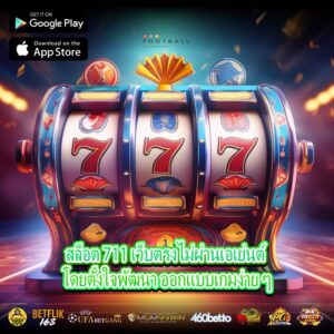 สล็อต 711 เว็บตรงไม่ผ่านเอเย่นต์ โดยตั้งใจพัฒนา ออกแบบเกมง่าย ๆ